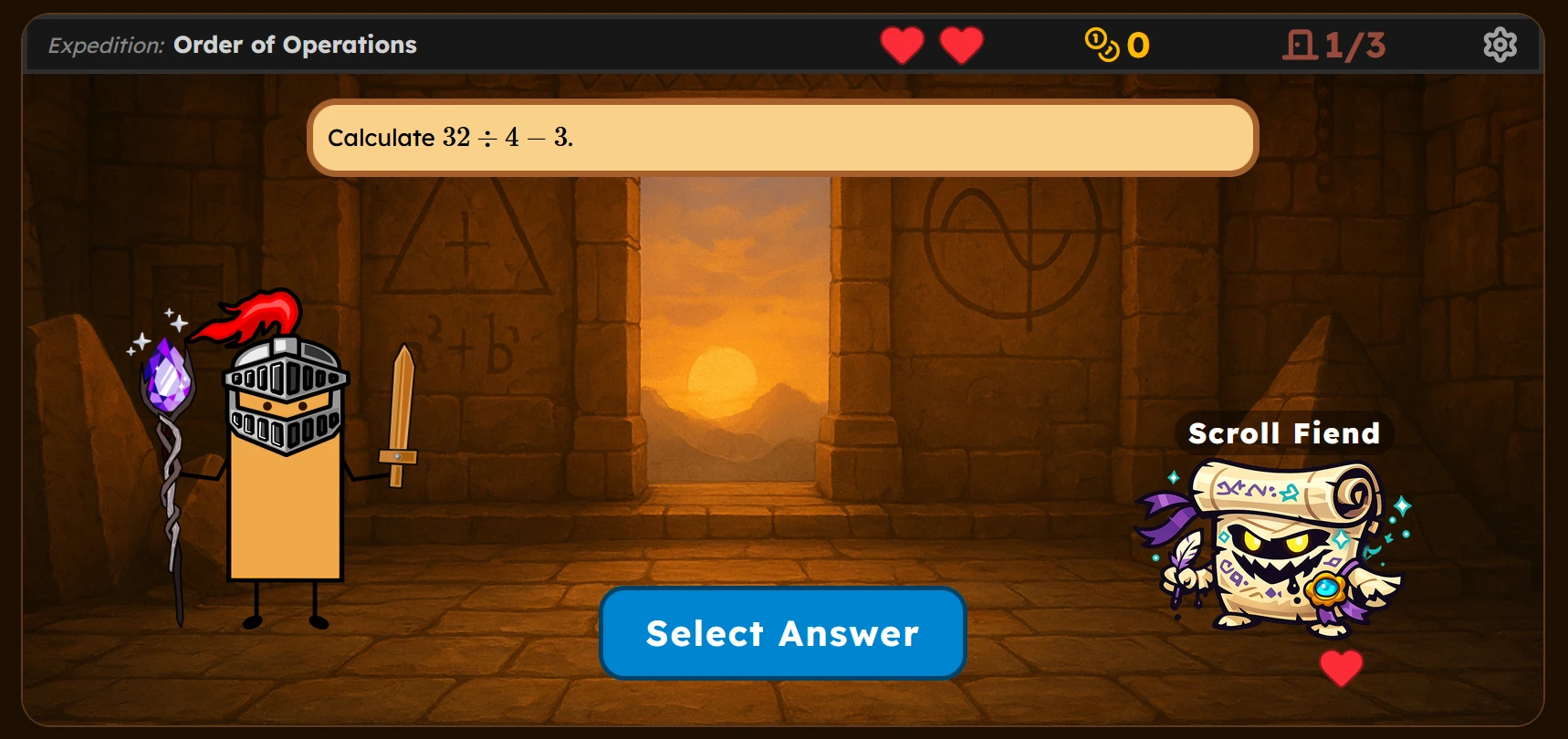 Screenshot of 11+ Heroes