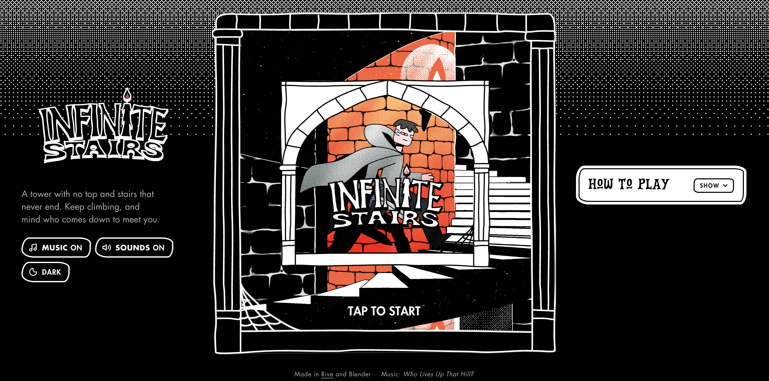 Screenshot of Infinite Stairs